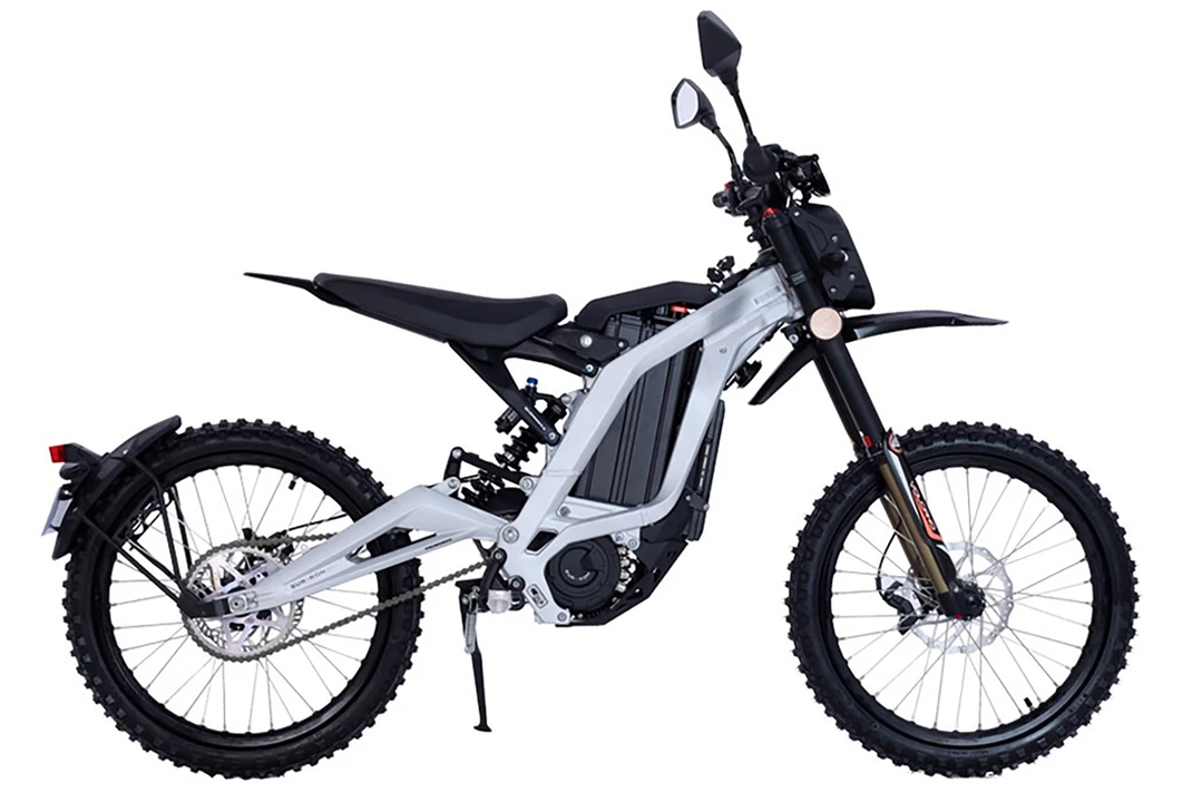 LB road Legal Dual Sport Electric Motorcycle Silver
